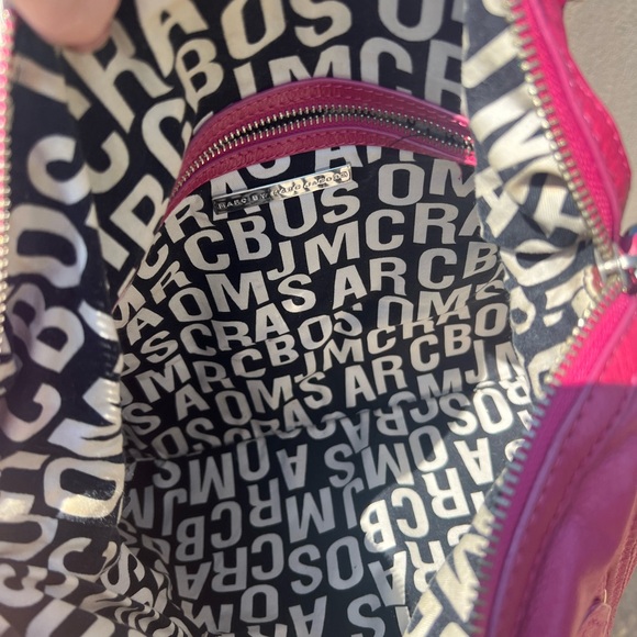 Marc by Marc Jacobs Fuchsia Soft Leather Hobo Slouchy
Shoulder Tote Handbag 🩷 - Picture 12 of 16